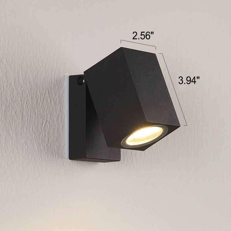 Adjustable LED Outdoor Wall Spotlight