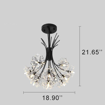 Luxury Crystal Branch Chandelier Light