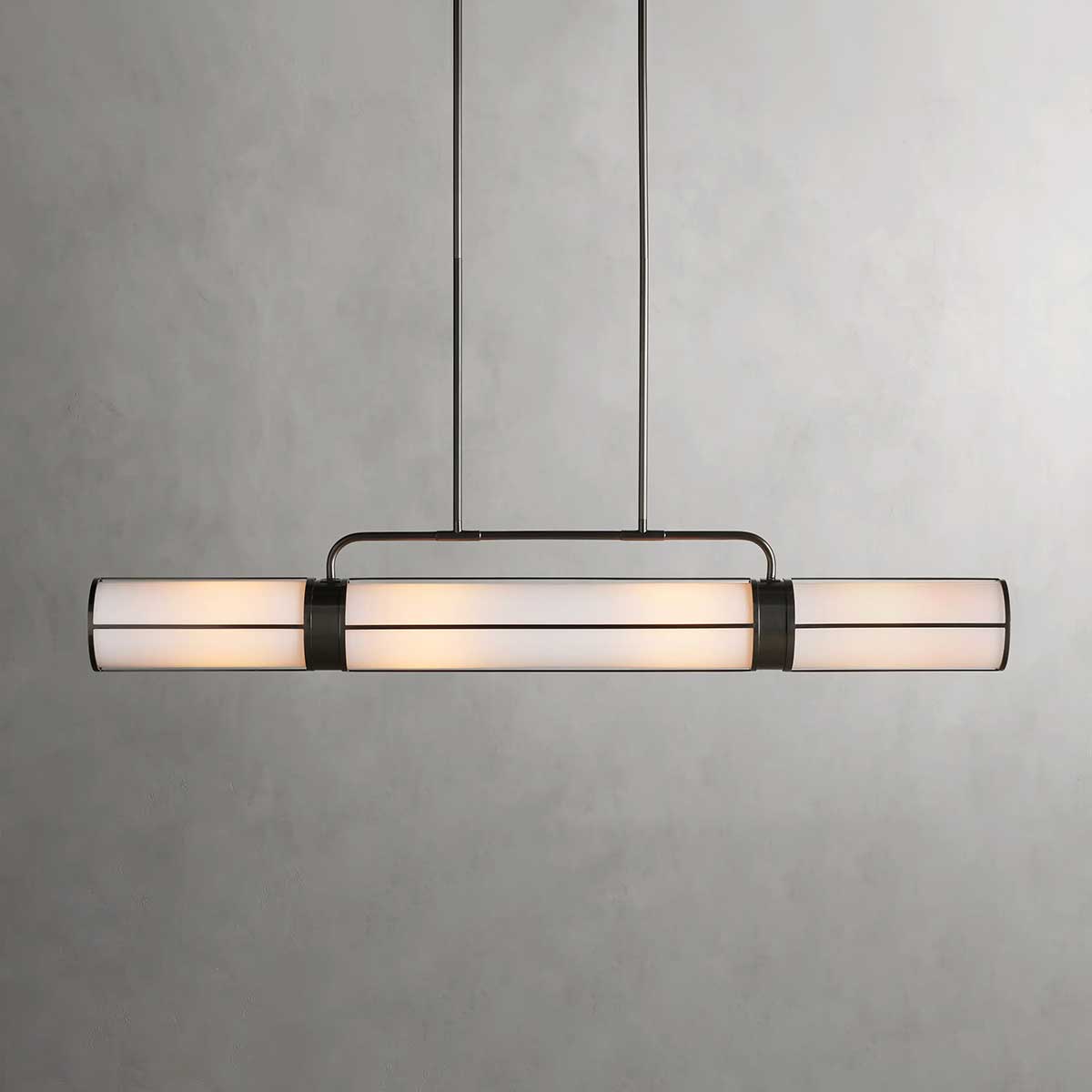 Remming Linear Tube Chandelier