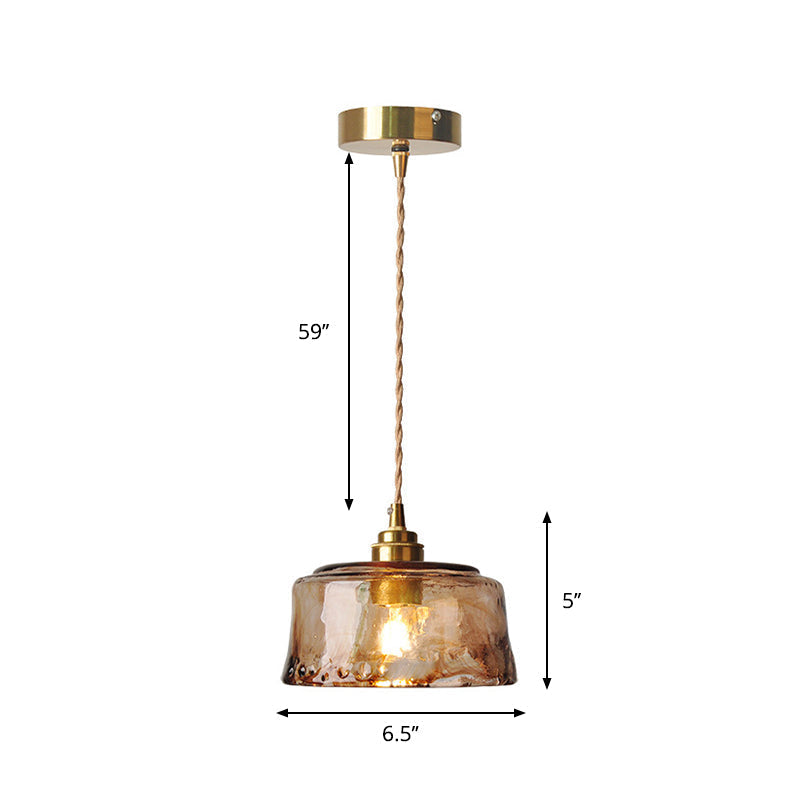 Handcrafted Glass Pendant Light