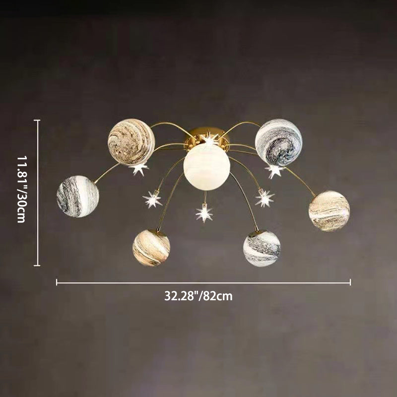 Kids Solar System Planet Ceiling Light