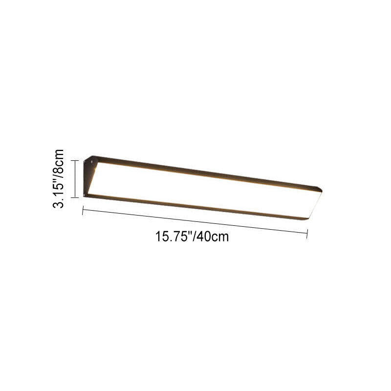 Modern Slim LED Outdoor Wall Light