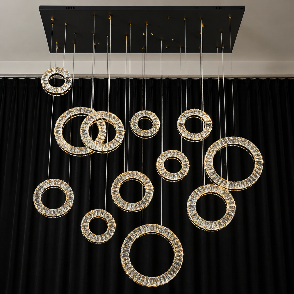 Lunara Crystal Chandelier