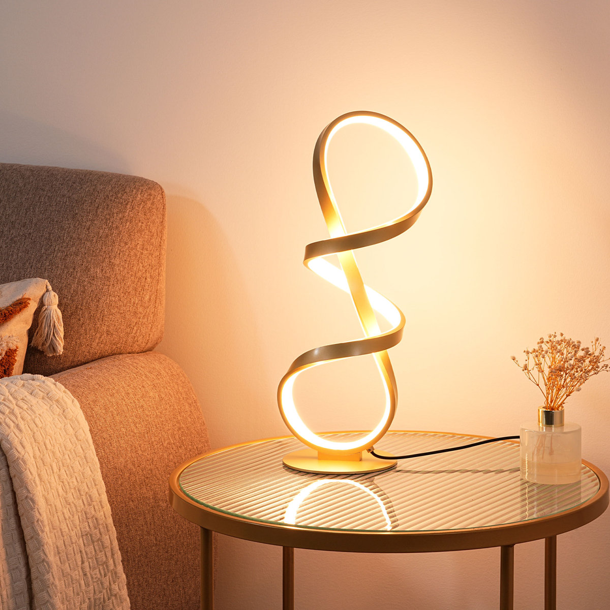 Metal Novelty LED Table Lamp