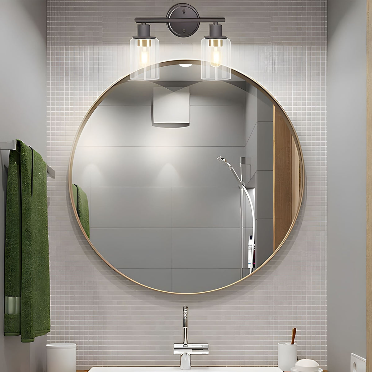 Glass Wall Sconce
