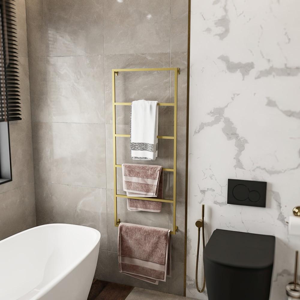 Wall Mounted Towel Rack & Holder