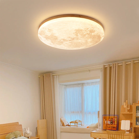 Modern Moon LED Ceiling Light