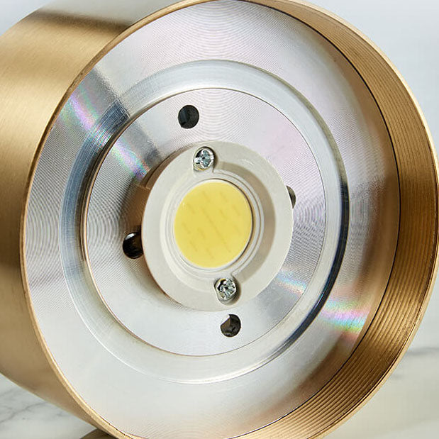 Modern Gold Round LED Ceiling Light