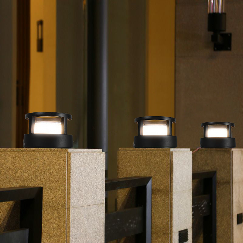 Modern Waterproof LED Outdoor Pillar Light