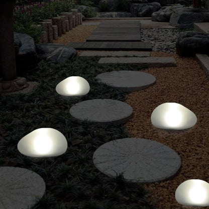 Solar LED Pebble Landscape Light