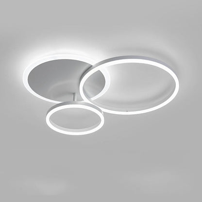 Modern Ring LED Flush Mount Ceiling Light