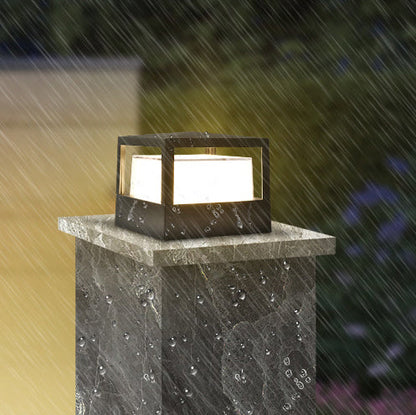 Modern Waterproof LED Outdoor Pillar Light