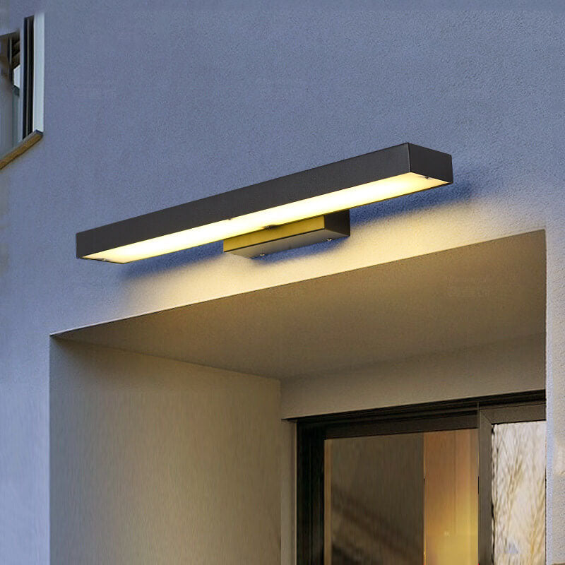 Modern LED Sensor Outdoor Wall Lamp