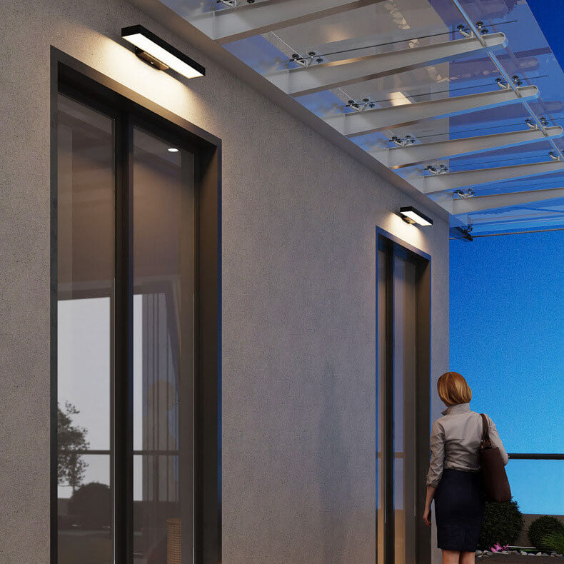 Modern LED Sensor Outdoor Wall Lamp