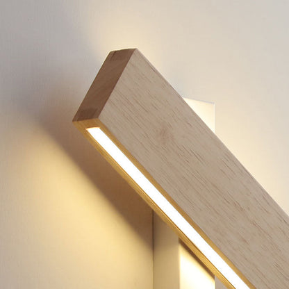 Rotatable Wooden LED Wall Light