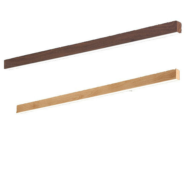 Modern Wood Linear LED Ceiling Light