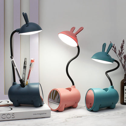 Rabbit Ear USB LED Desk Lamp Organizer