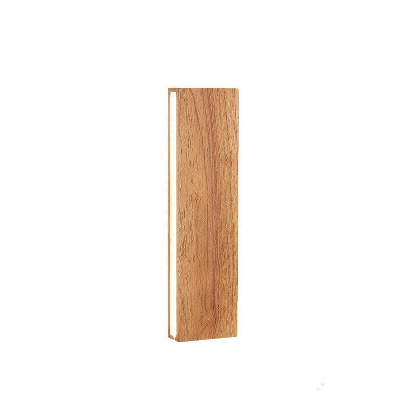 Rotatable Wooden LED Wall Light
