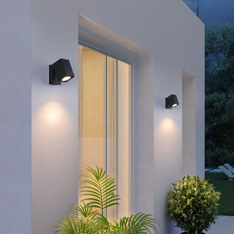 Adjustable LED Outdoor Wall Spotlight