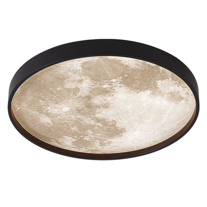 Modern Moon Glow LED Ceiling Light