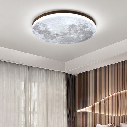 Modern Moon LED Ceiling Light