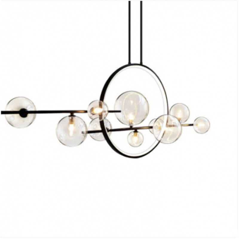 Modern Orb Ring LED Pendant Chandelier