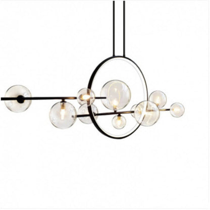 Modern Orb Ring LED Pendant Chandelier