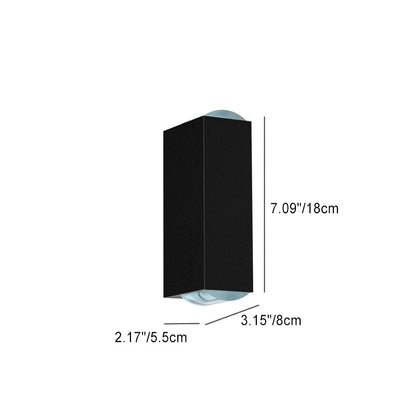 Modern Dual Beam LED Outdoor Wall Light