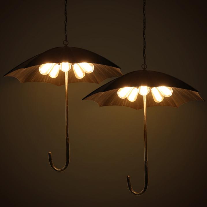 Vintage Umbrella Pendant Ceiling Light
