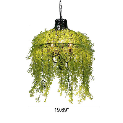 Artificial Hanging Vine Chandelier Pendant Light