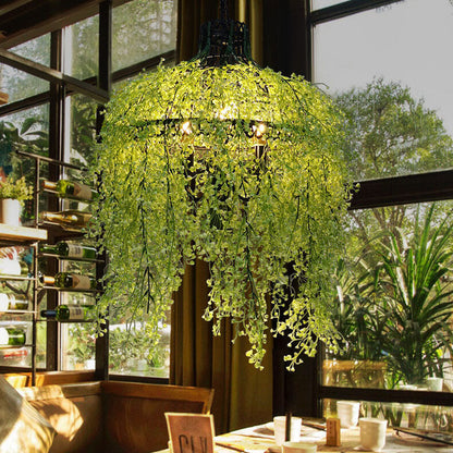 Artificial Hanging Vine Chandelier Pendant Light