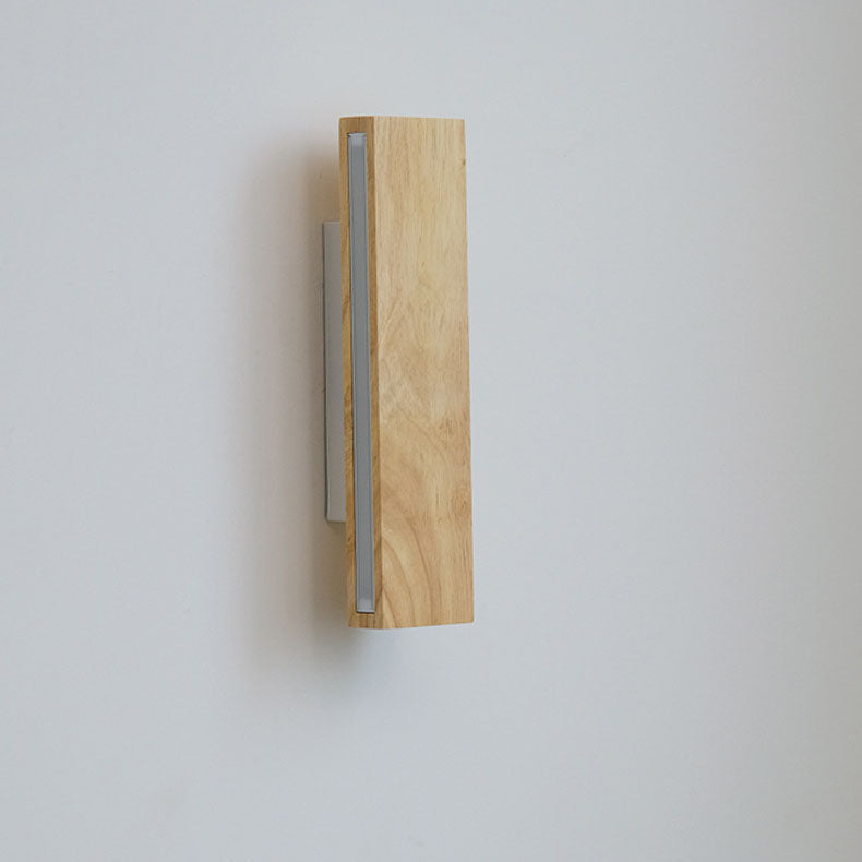 Rotatable Wooden LED Wall Light