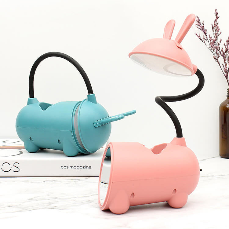 Rabbit Ear USB LED Desk Lamp Organizer
