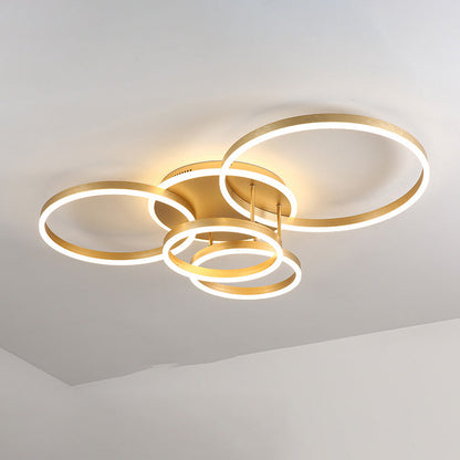Modern Ring LED Flush Mount Ceiling Light