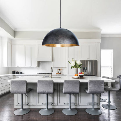 Metal Dome Pendant Light