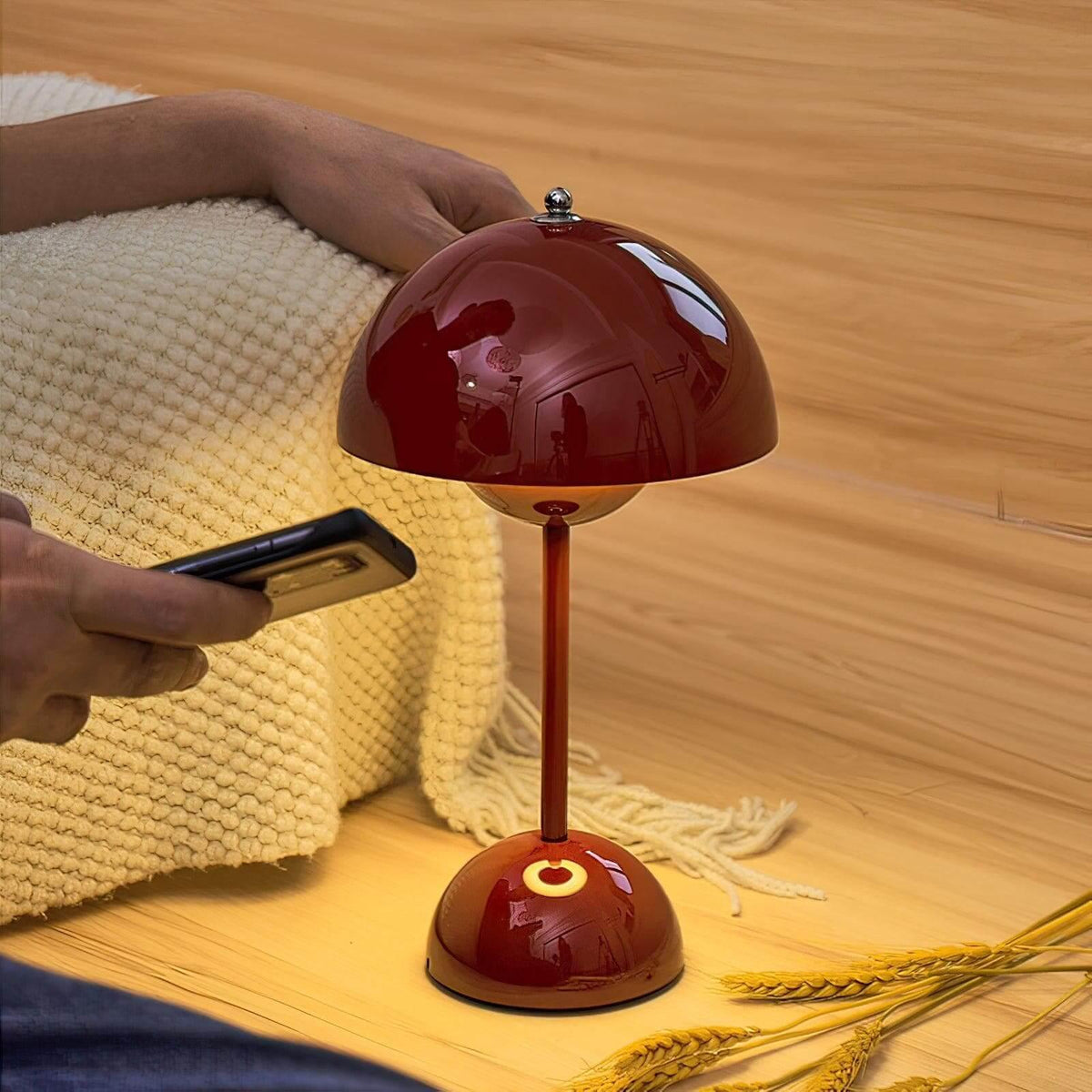 Mushora Portable Mushroom Table Lamp