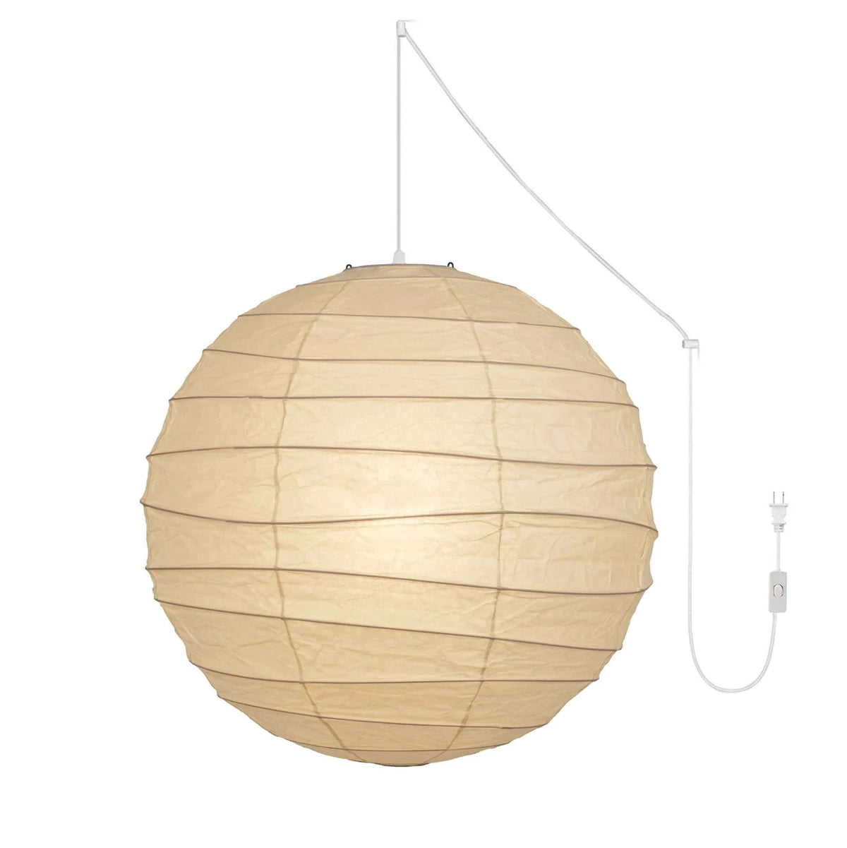ZenSphere Washi Paper Pendant Light
