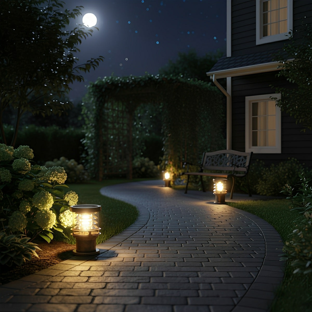 Modern Waterproof LED Outdoor Landscape Path Light