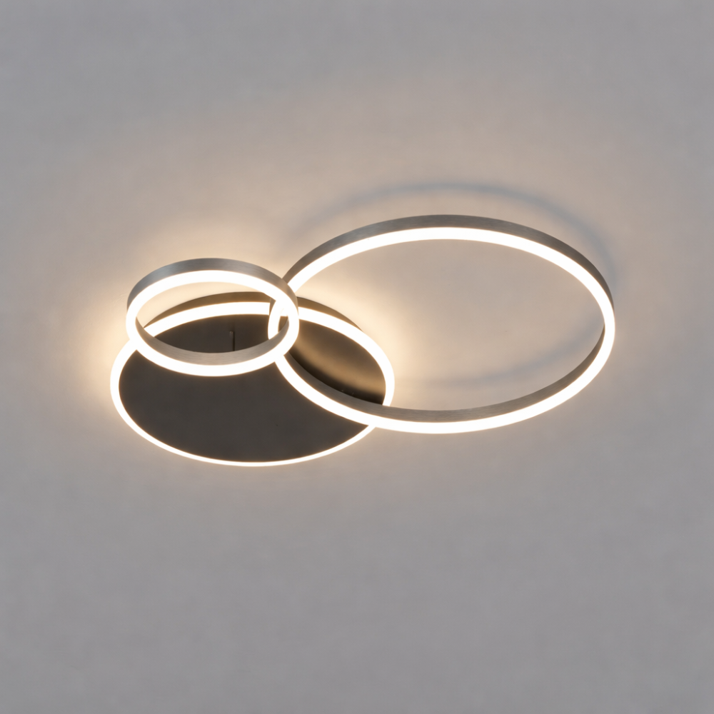 Modern Ring LED Flush Mount Ceiling Light