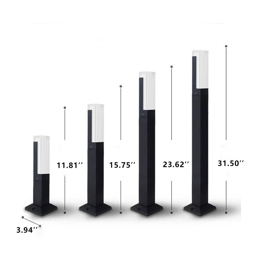 Modern Outdoor LED Lawn Column Light