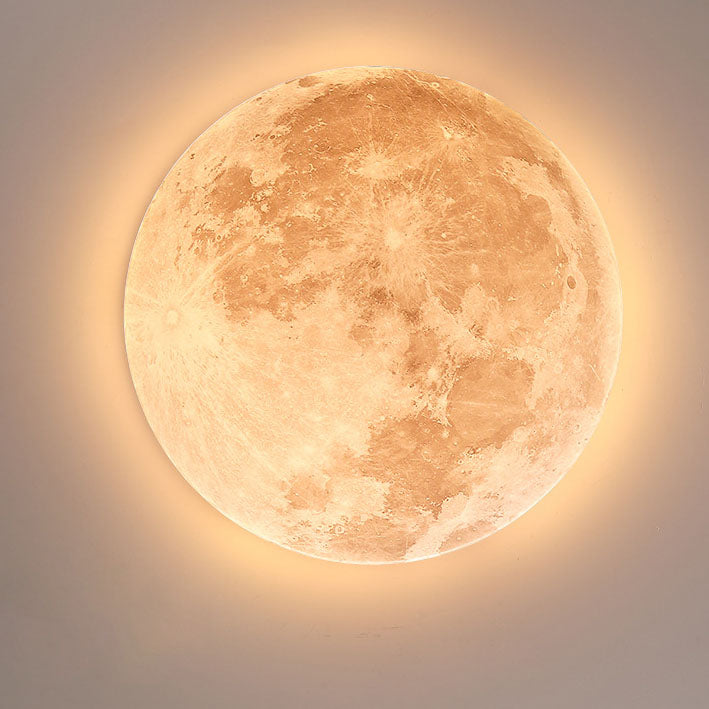 Modern Moon LED Ceiling Light