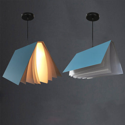 Modern Folding Book Pendant Light
