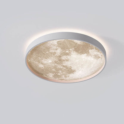 Modern Moon Glow LED Ceiling Light