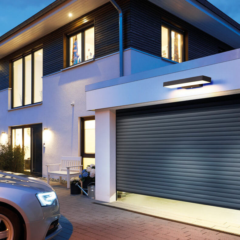 Modern LED Sensor Outdoor Wall Lamp
