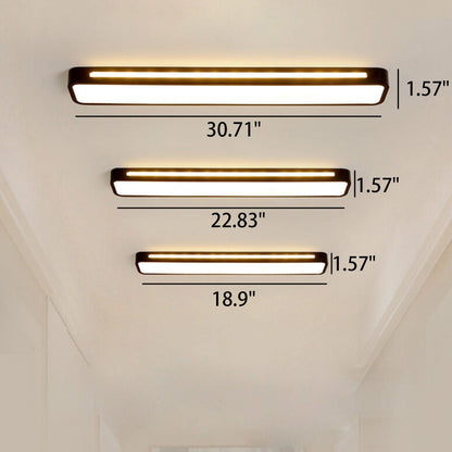 Modern Slim Linear LED Ceiling Light