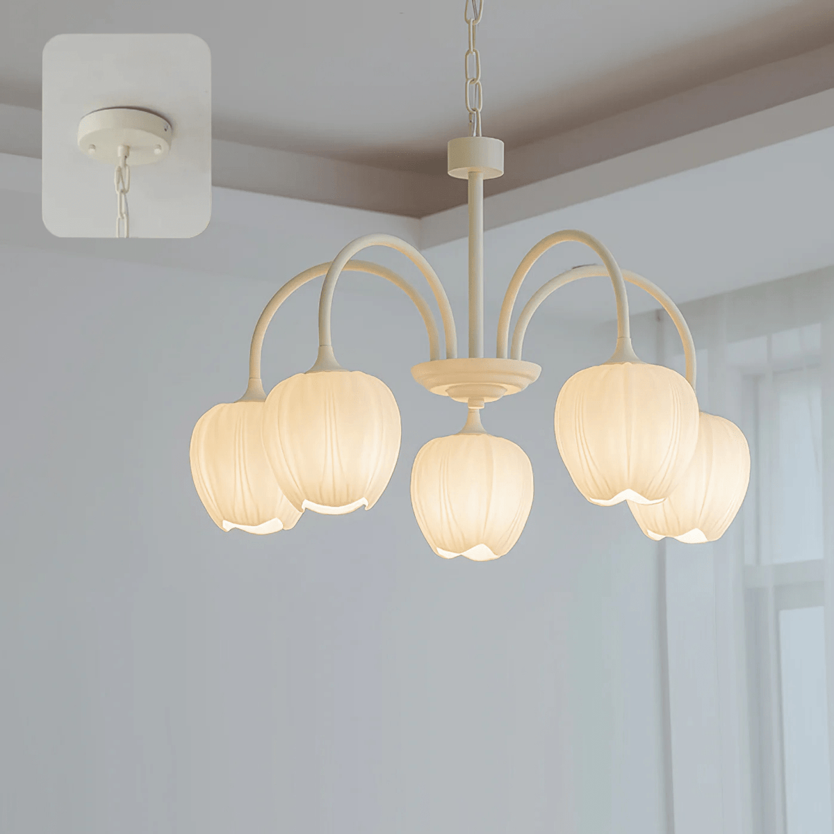Tulip Bloom Chandelier