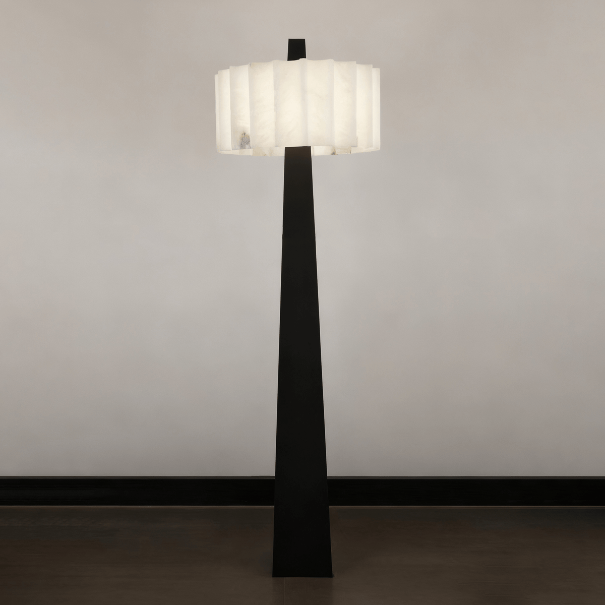 Pleat Tower Floor Lamp