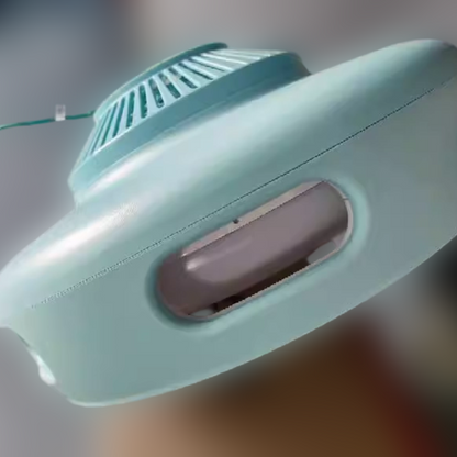 Modern Bladeless LED Ceiling Fan Light