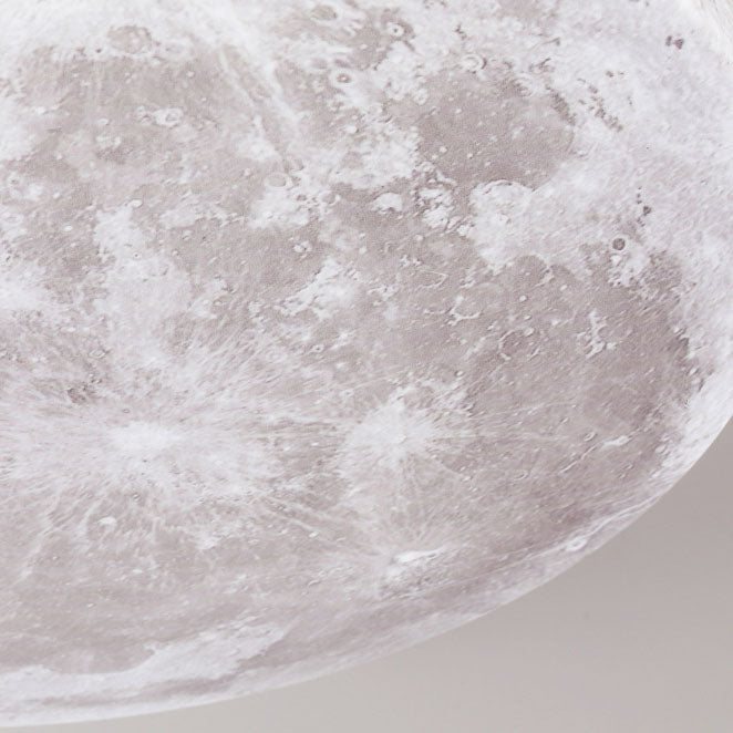Nordic Minimalist Moon LED Flush Mount Ceiling Light
