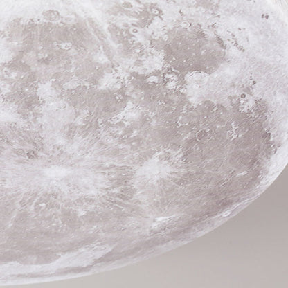 Nordic Minimalist Moon LED Flush Mount Ceiling Light